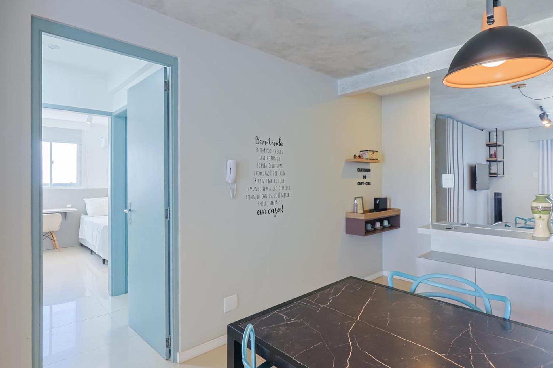 Apto Confortavel E Vista Mar No Centro Florianópolis 외부 사진