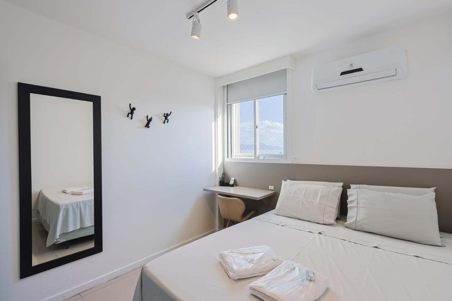 Apto Confortavel E Vista Mar No Centro Florianópolis 외부 사진