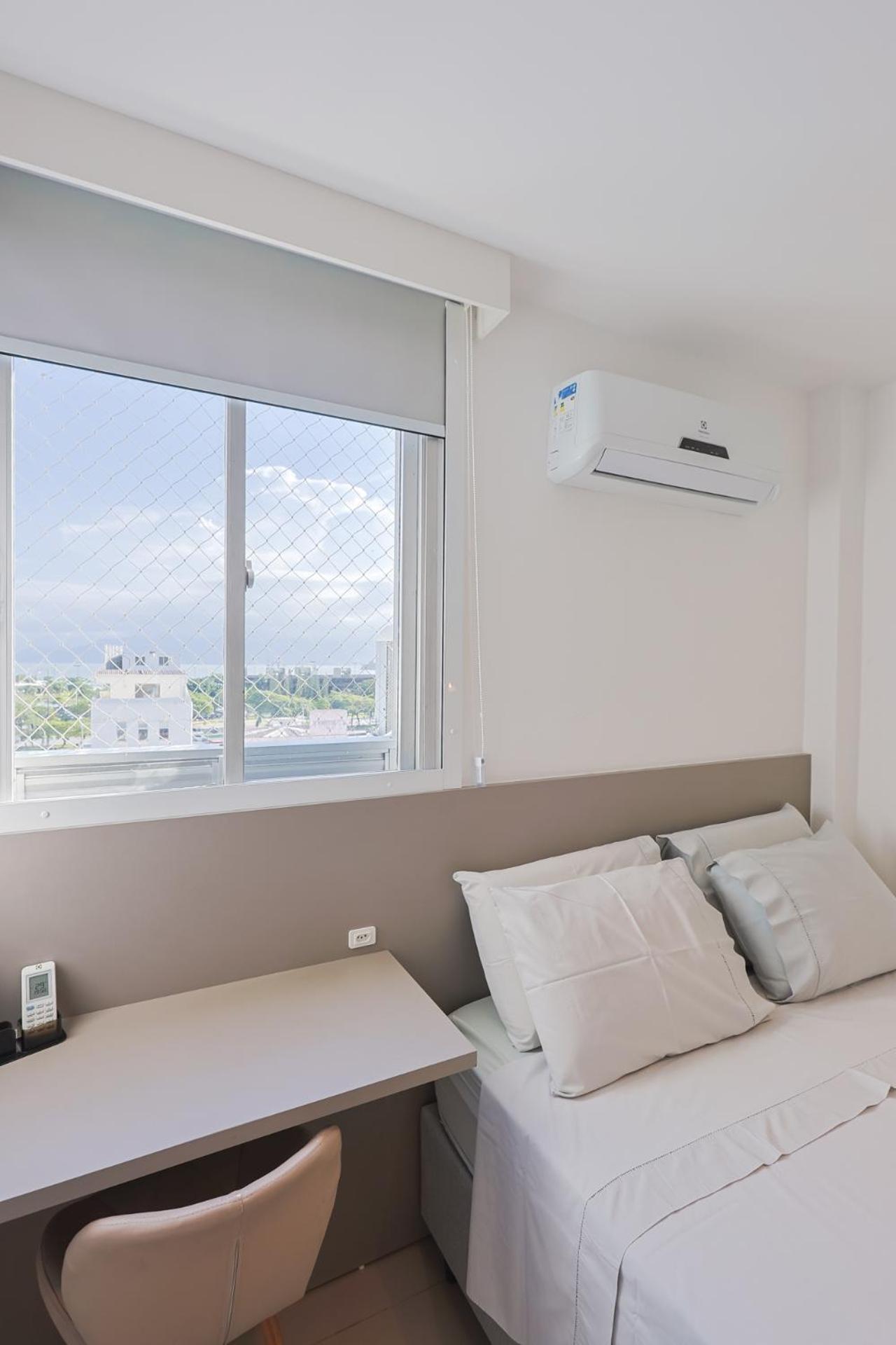 Apto Confortavel E Vista Mar No Centro Florianópolis 외부 사진