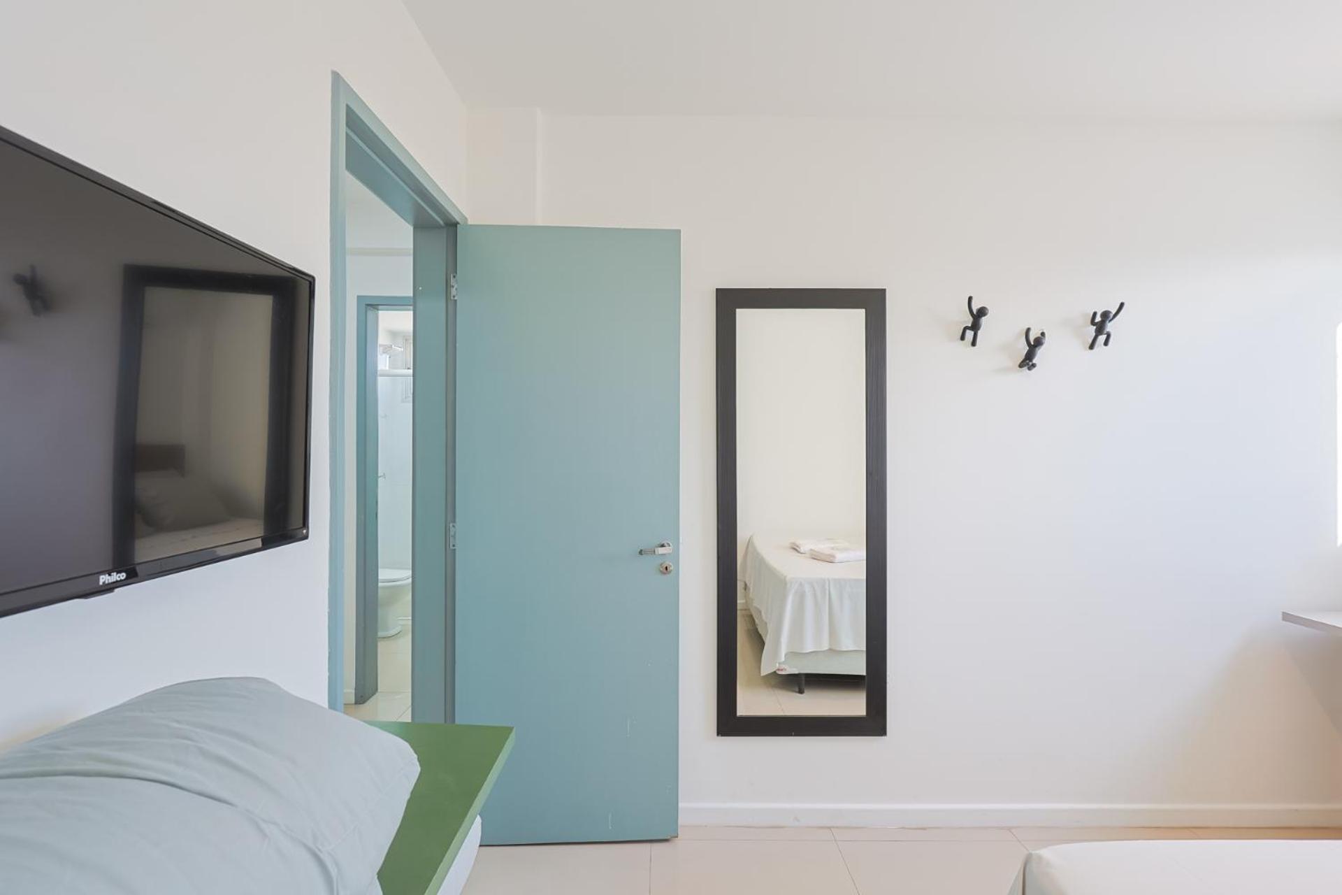 Apto Confortavel E Vista Mar No Centro Florianópolis 외부 사진